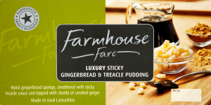 Luxury Sticky Gingerbread & Treacle Pudding 500g